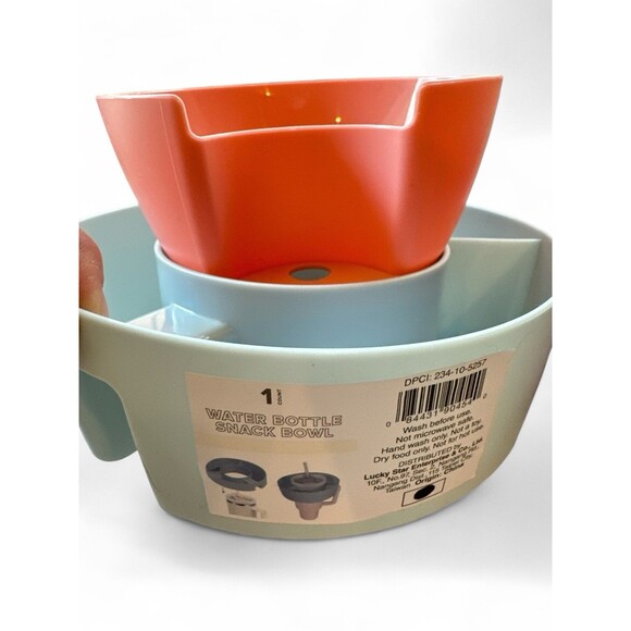 NEW Lot of 4 Assorted Snack Bowl & Water Bottle Bowls for Tumbler Stanley Etc - Picture 2 of 3